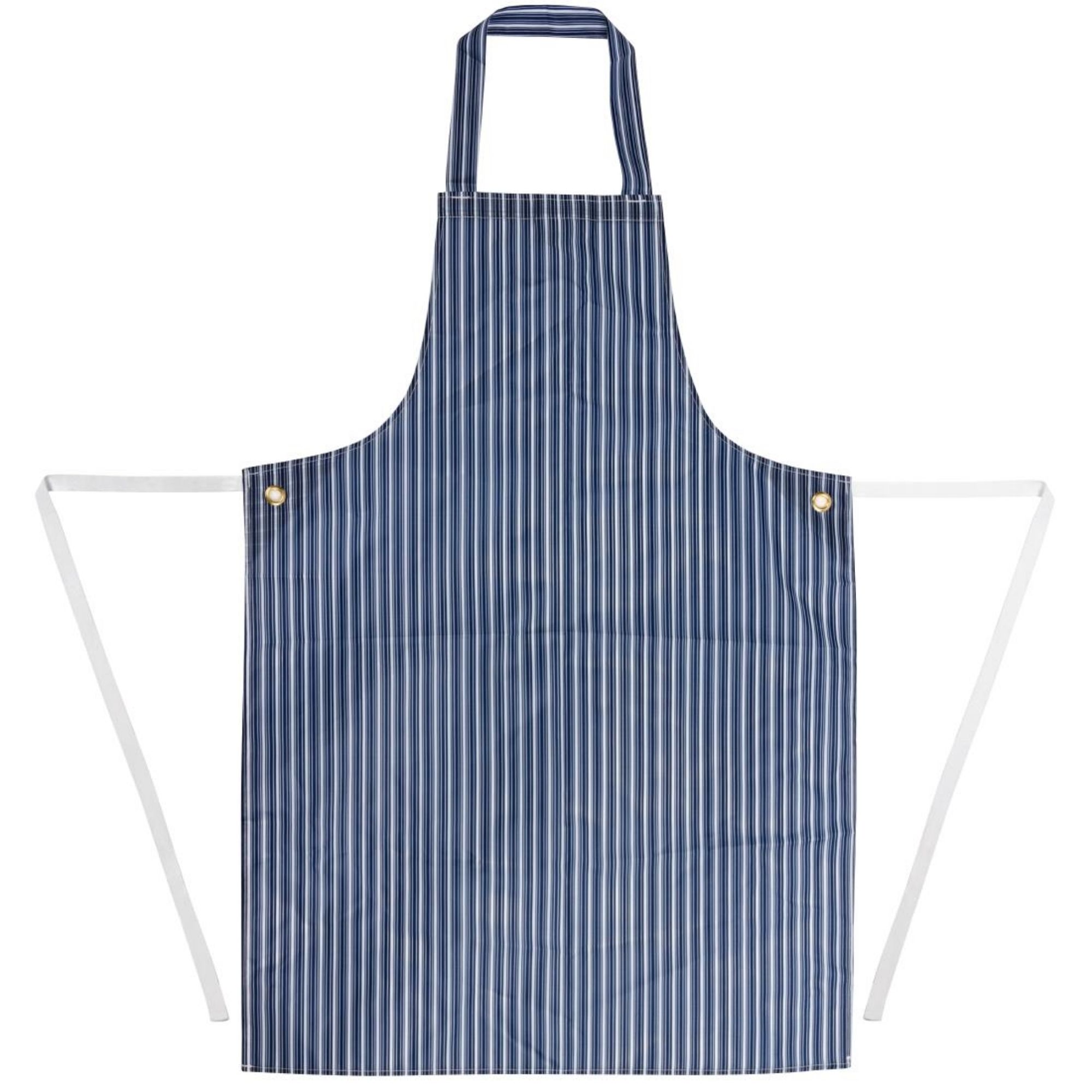 Picture of Whites Water Resistant Bib Apron Blue and White