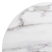 Picture of Bolero Pre-drilled Round Table Top Marble Effect 600mm - DT445