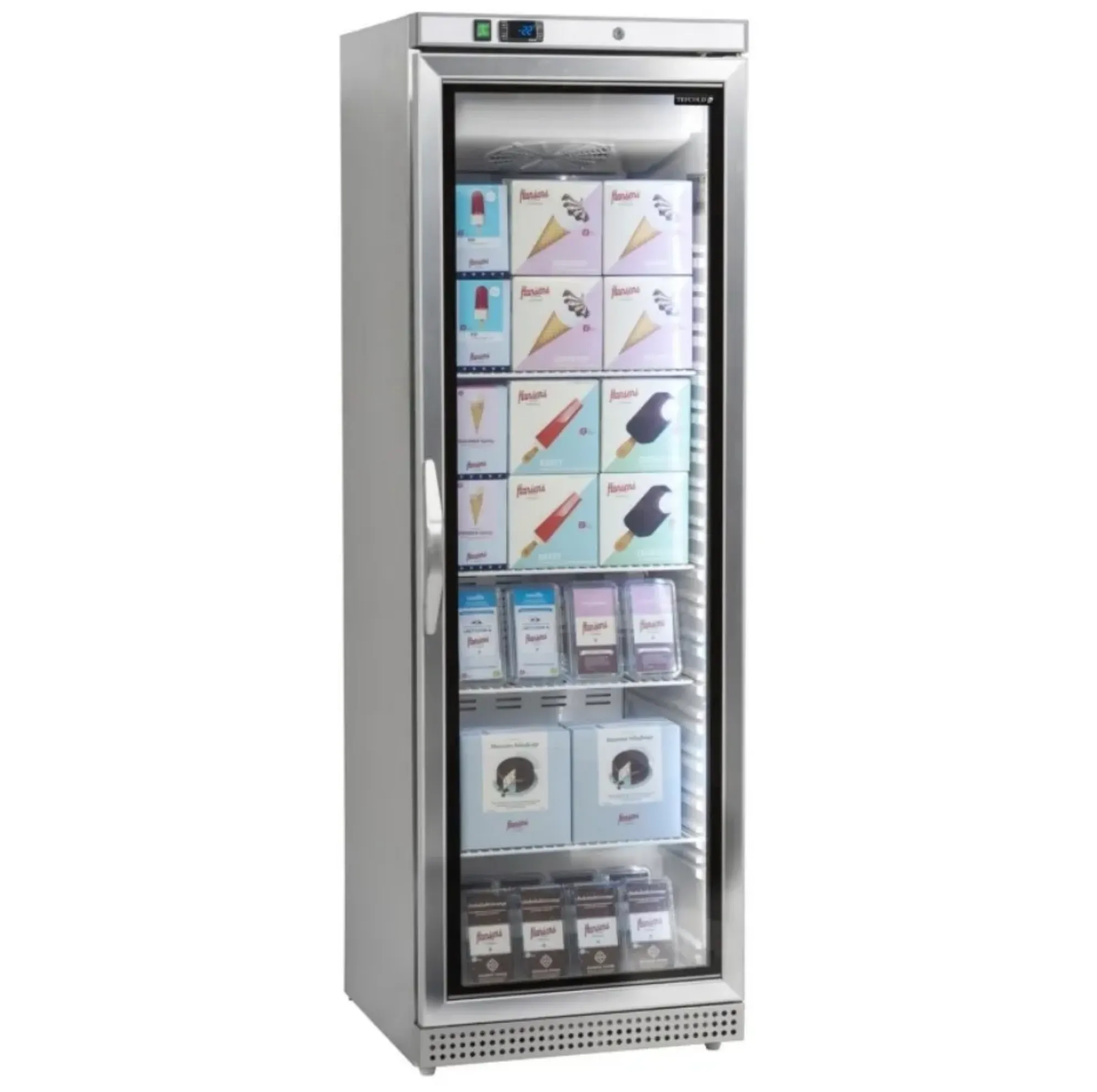 Picture of Tefcold UF400VSG Glass Door Display Freezer - UF400VSG