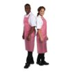 Picture of Whites Water Resistant Bib Apron Red And White Stripe - A581