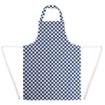 Picture of Whites Bib Apron Blue And White Check - A554