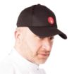 Picture of Chef Works Cool Vent Baseball Cap Black - A976