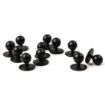 Picture of Whites Stud Buttons Black (12 Pack) - A016