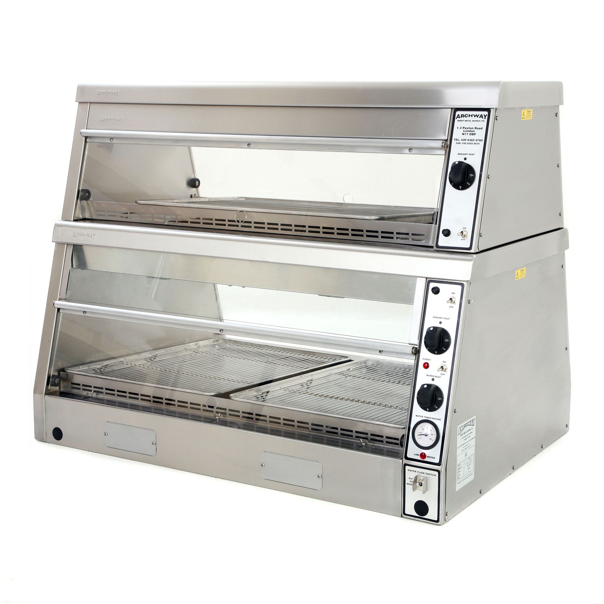 Picture of Archway Heated Chicken Display - 3 Pans / 2 Tier - HD3/2T