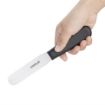 Picture of Hygiplas Straight Blade Palette Knife Black 10.3cm - D401