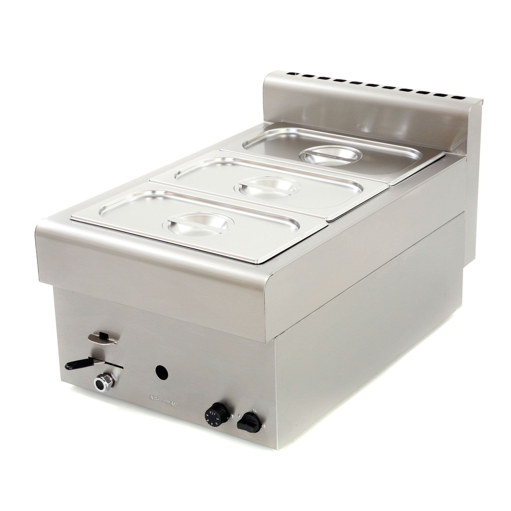 Picture of Archway Countertop Gastronorm Bains Marie - Gas 3 Pots - G2W