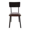 Picture of Bolero Metal & PU Side Chairs Vintage Mocha (Pack 4) - DR301