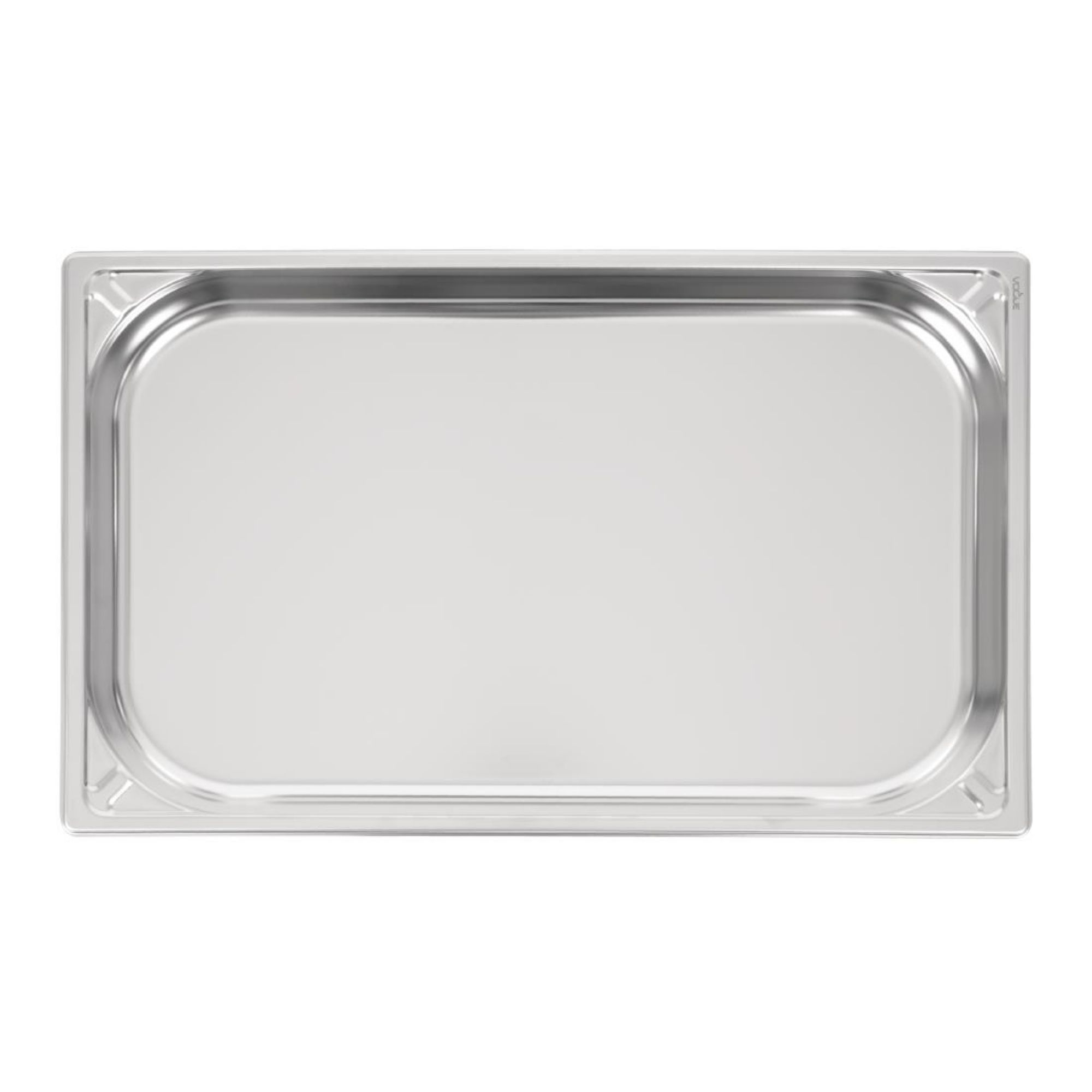 Picture of Vogue Heavy Duty Stainless Steel 1/1 Gastronorm Tray 40mm