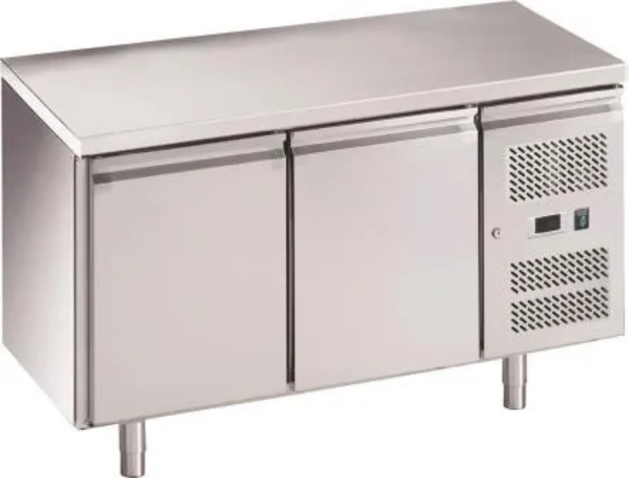 Picture of Chefsrange RC2H 2 Door Fridge Counter With Castors - RC2H