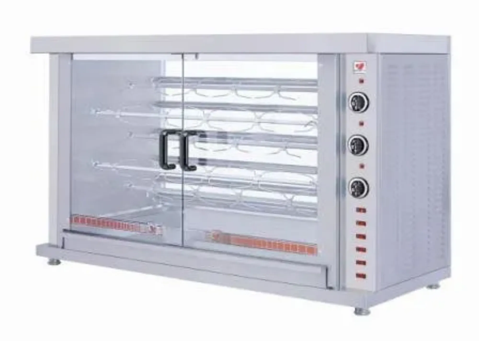 Picture of North HK5 - 5 Spit - 25 Bird Electric Chicken Rotisserie - NRHK5