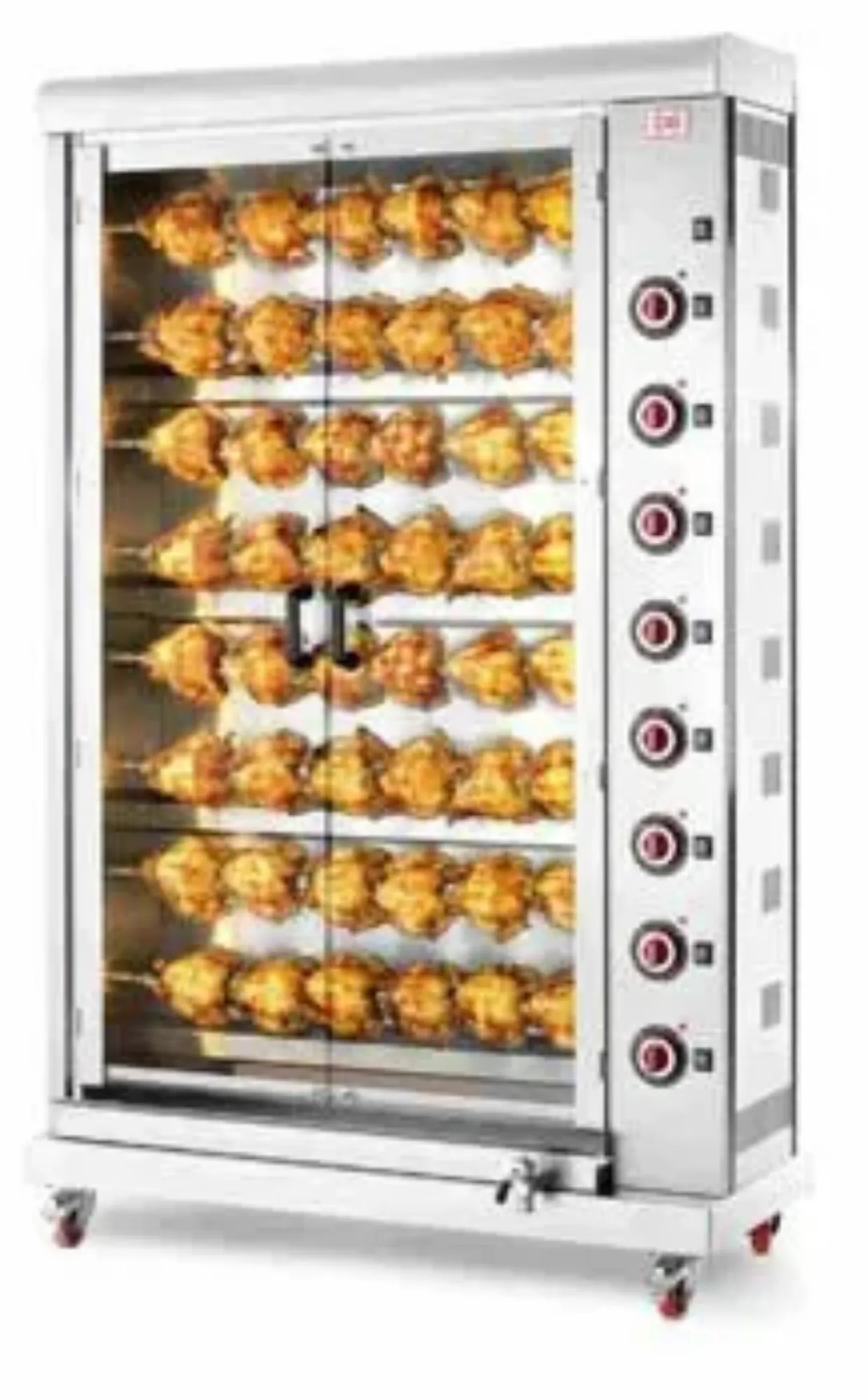 Picture of CB G48P-S8 - 8 Spit -48 Bird Gas Rotisserie - CBG48PS8