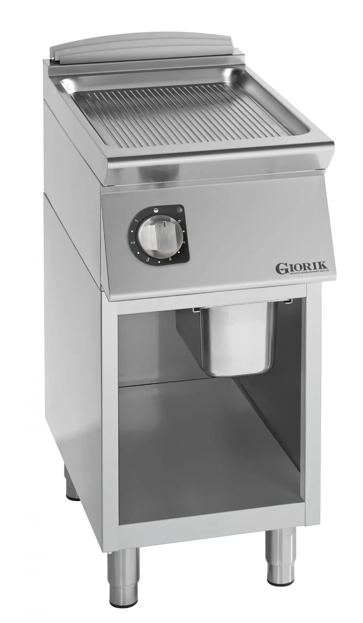 Picture of Giorik Freestanding FRG72CRX Gas Griddle - Ribbed Plate - FRG72CRX