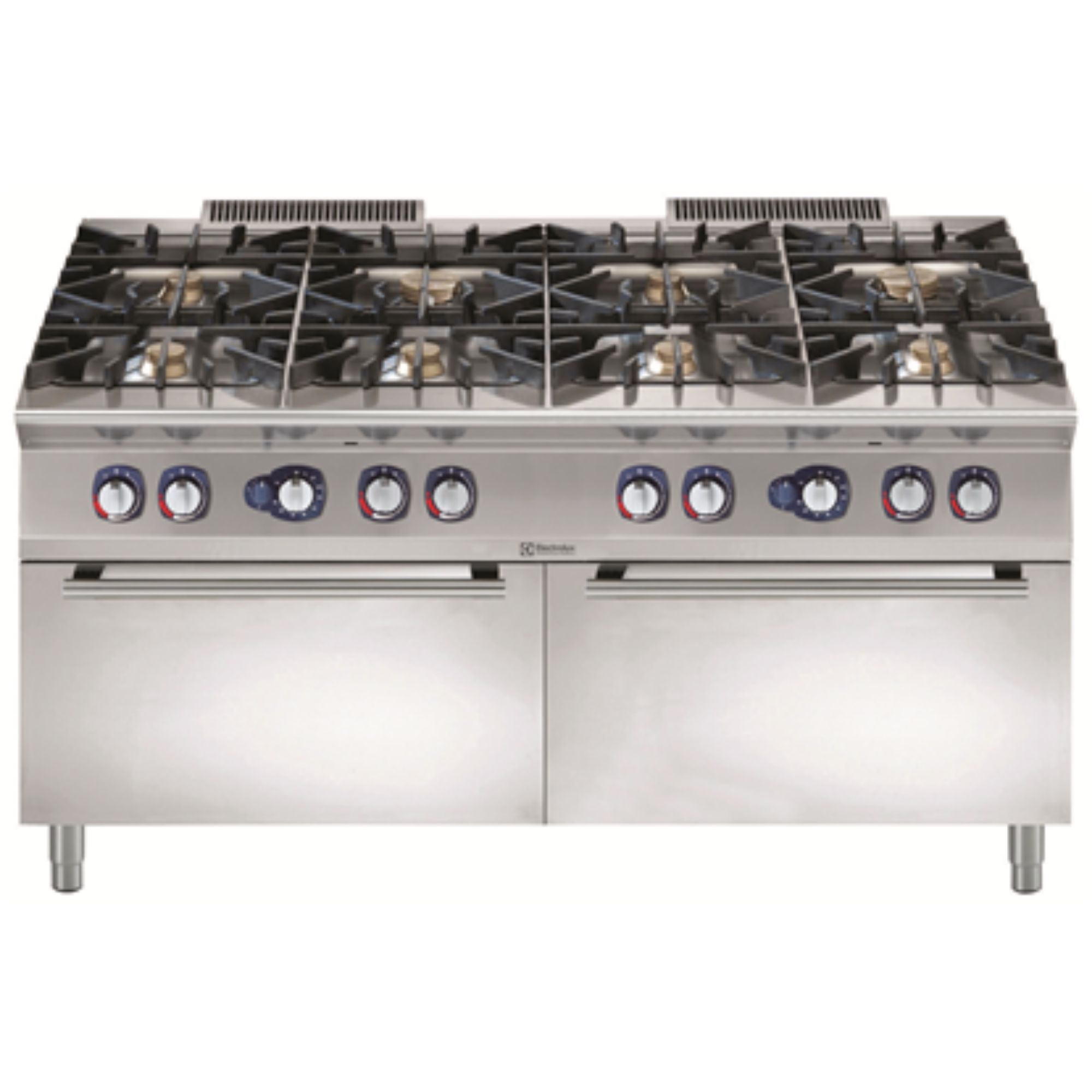 Picture of Electrolux Modular Cooking Range Line 900XP 8-Burner Gas Range on 2 Gas Ovens - 391017