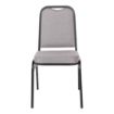 Picture of Bolero Square Back Banquet Chairs Black & Grey (Pack of 4) - DA602