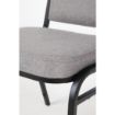 Picture of Bolero Square Back Banquet Chairs Black & Grey (Pack of 4) - DA602