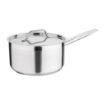 Picture of Nisbets Essentials Stainless Steel Saucepan With Lid 20cm - DF671