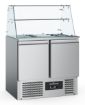 Picture of REFRIGERATED SALADETTE WITH GLASS COVER 2 DOORS - 7950.5105