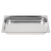 Picture of Vogue Heavy Duty Stainless Steel 1/1 Gastronorm Tray 65mm - DW433