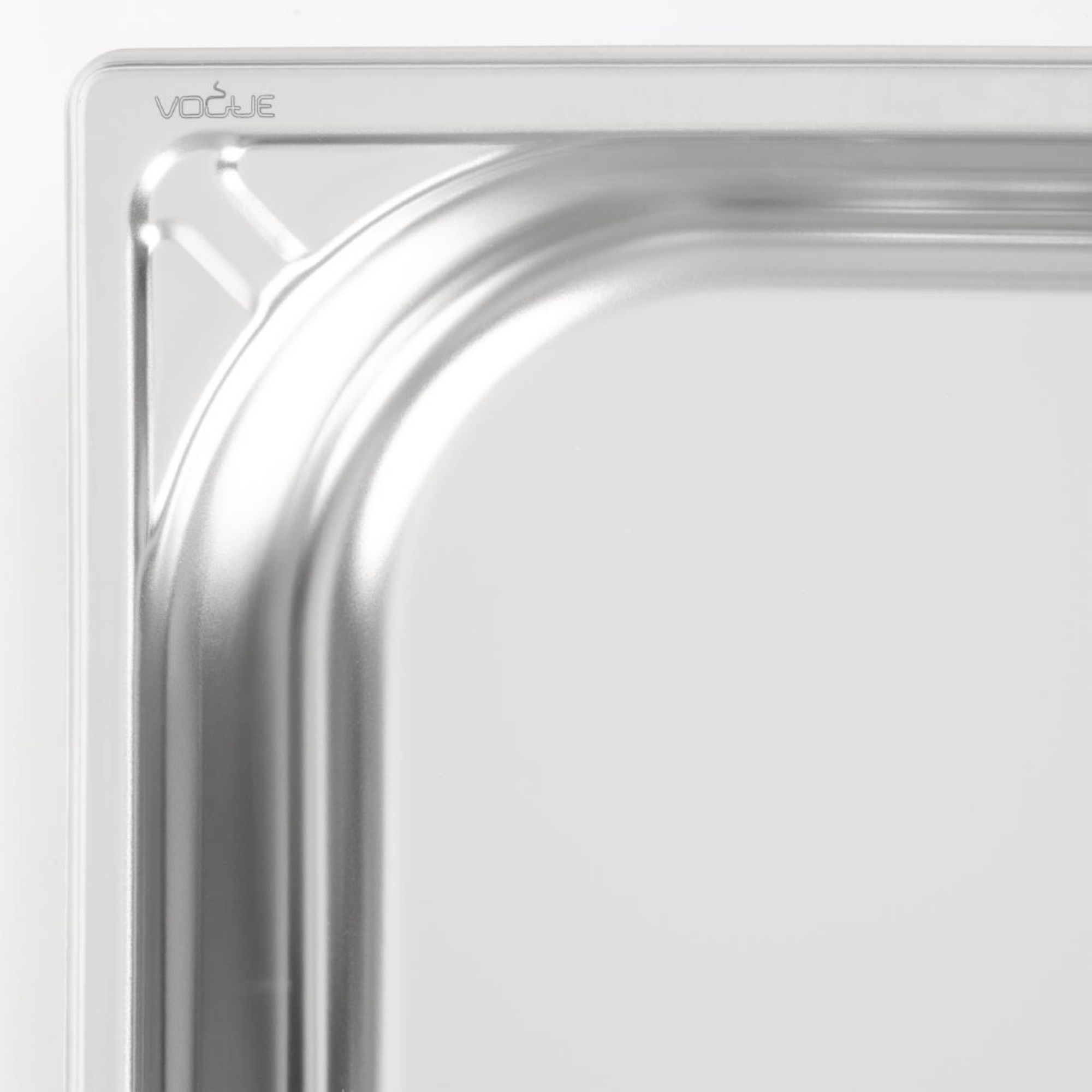 Picture of Vogue Heavy Duty Stainless Steel 1/1 Gastronorm Tray 65mm