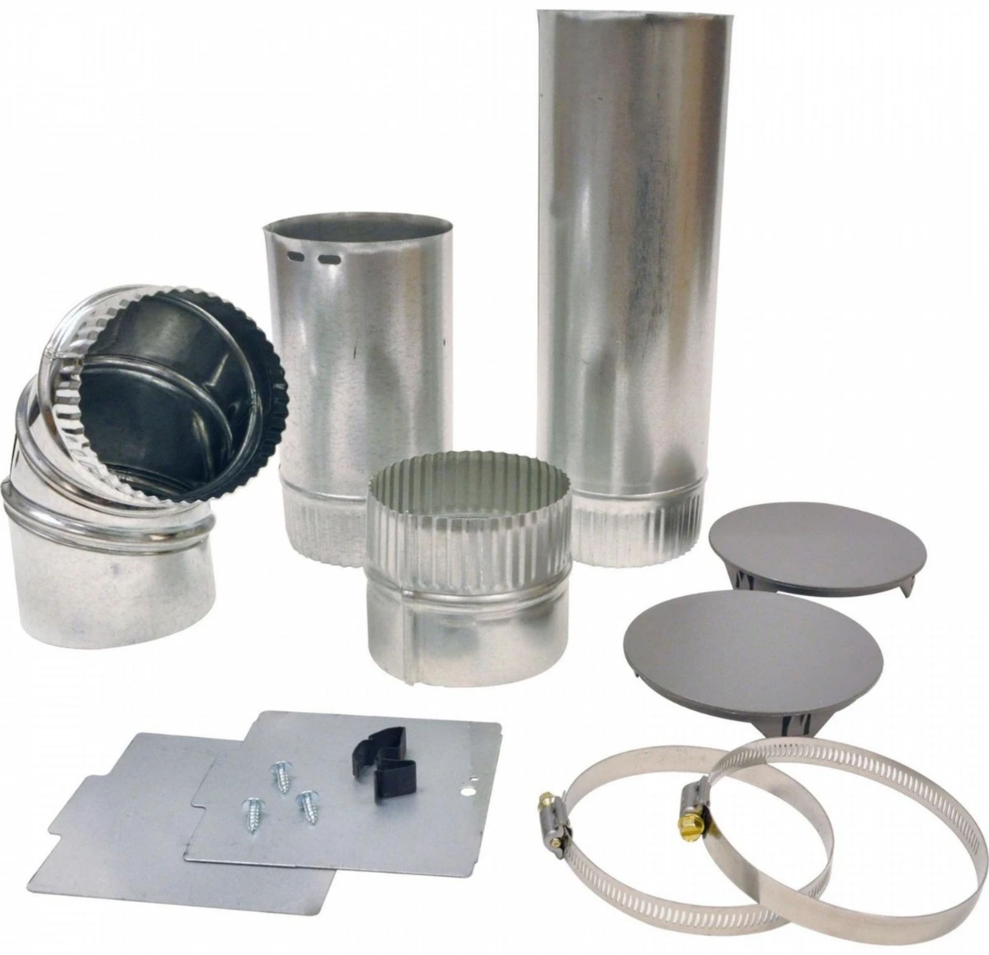 Picture of Whirlpool Vent Kit 4 Inch Rigid Aluminium - C00325612 - C00325612