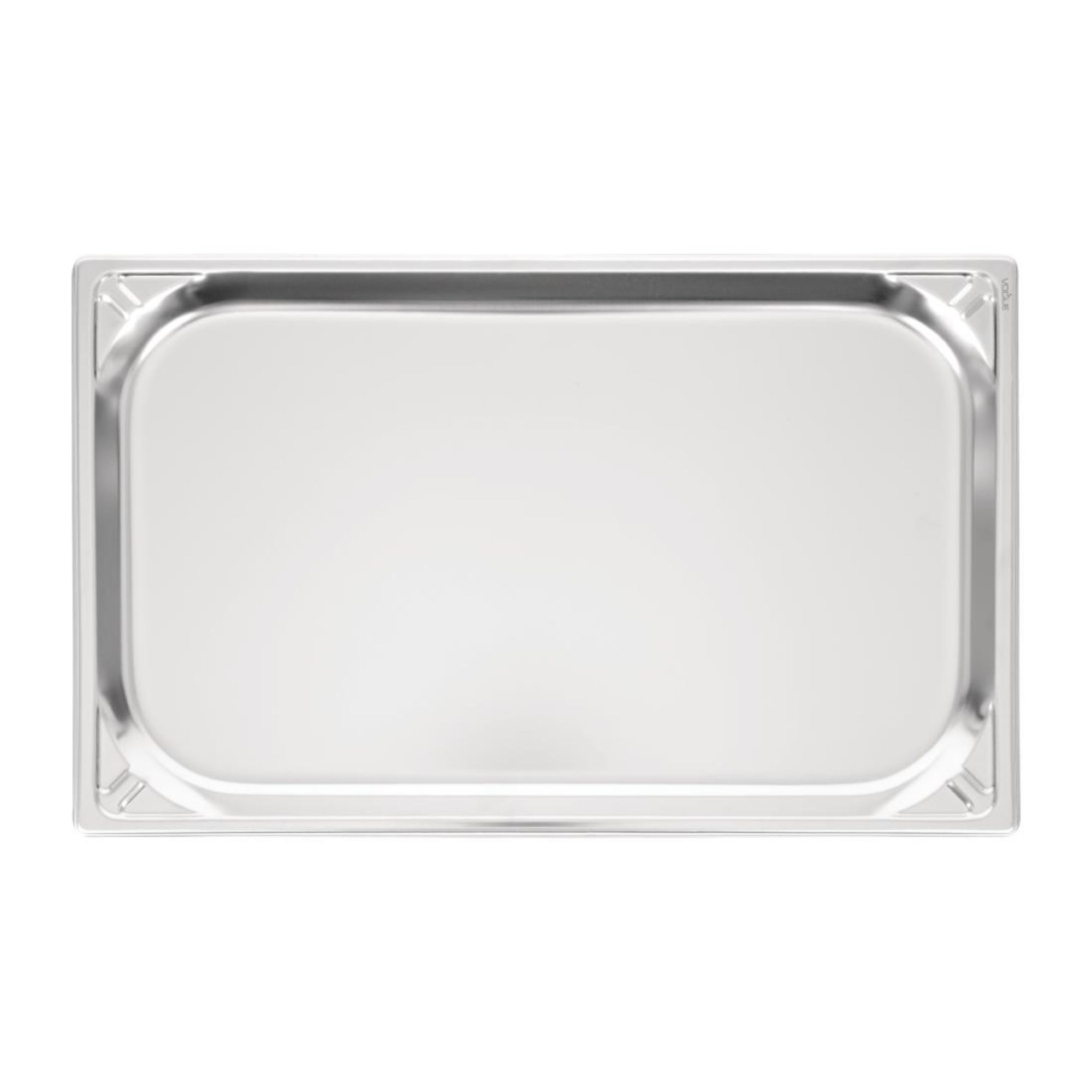Picture of Vogue Heavy Duty Stainless Steel 1/1 Gastronorm Tray 20mm