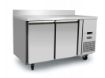 Picture of Atosa EPF3462HDSB 2 Door Preparation Counter Freezer with Splash Back, 280 Litres - EPF3462HDSB
