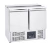 Picture of Sterling Pro Cobus SPU200SL 2 Door Hinged Lid & Chop Board Saladette Counter, 240 Litres - SPU200SL