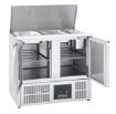 Picture of Sterling Pro Cobus SPU200SL 2 Door Hinged Lid & Chop Board Saladette Counter, 240 Litres - SPU200SL