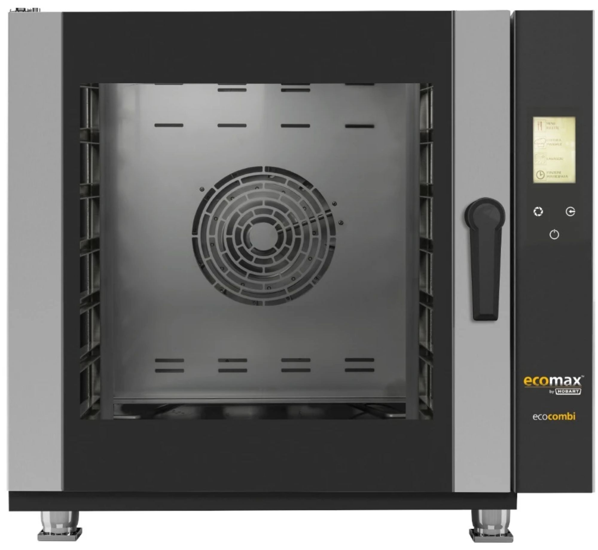 Picture of Hobart Ecomax HECMFE6 Full Touch Electric 6 x 1/1GN Grid Combi Oven - HECMFE6