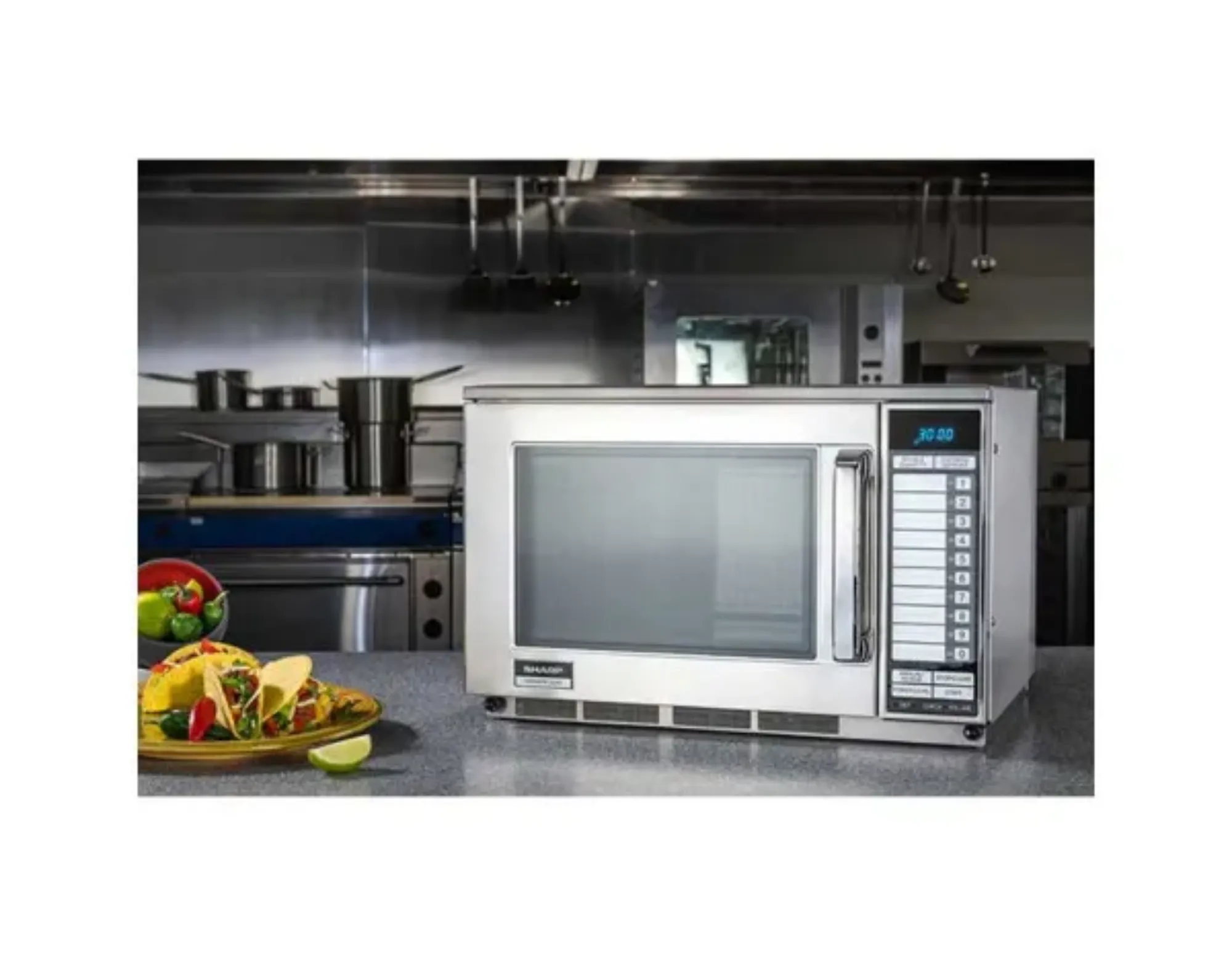 Picture of Sharp R22AT Commercial Microwave, 1500W
