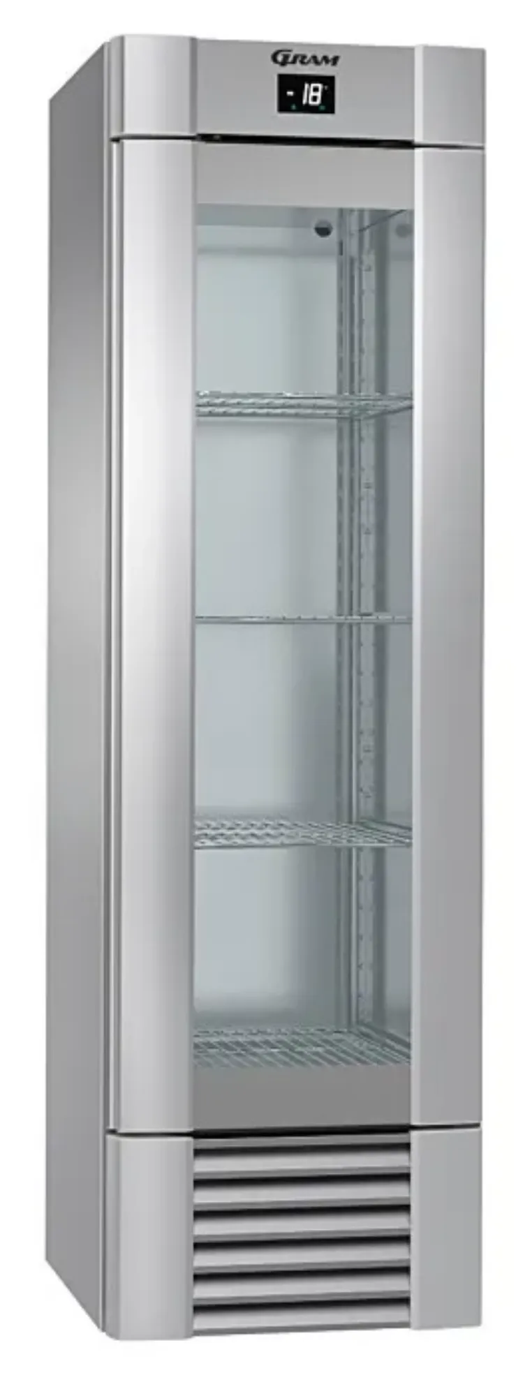 Picture of Gram ECO MIDI FG 60 CCG 4S K Stainless Steel Display Freezer 407 Litres - 962620211