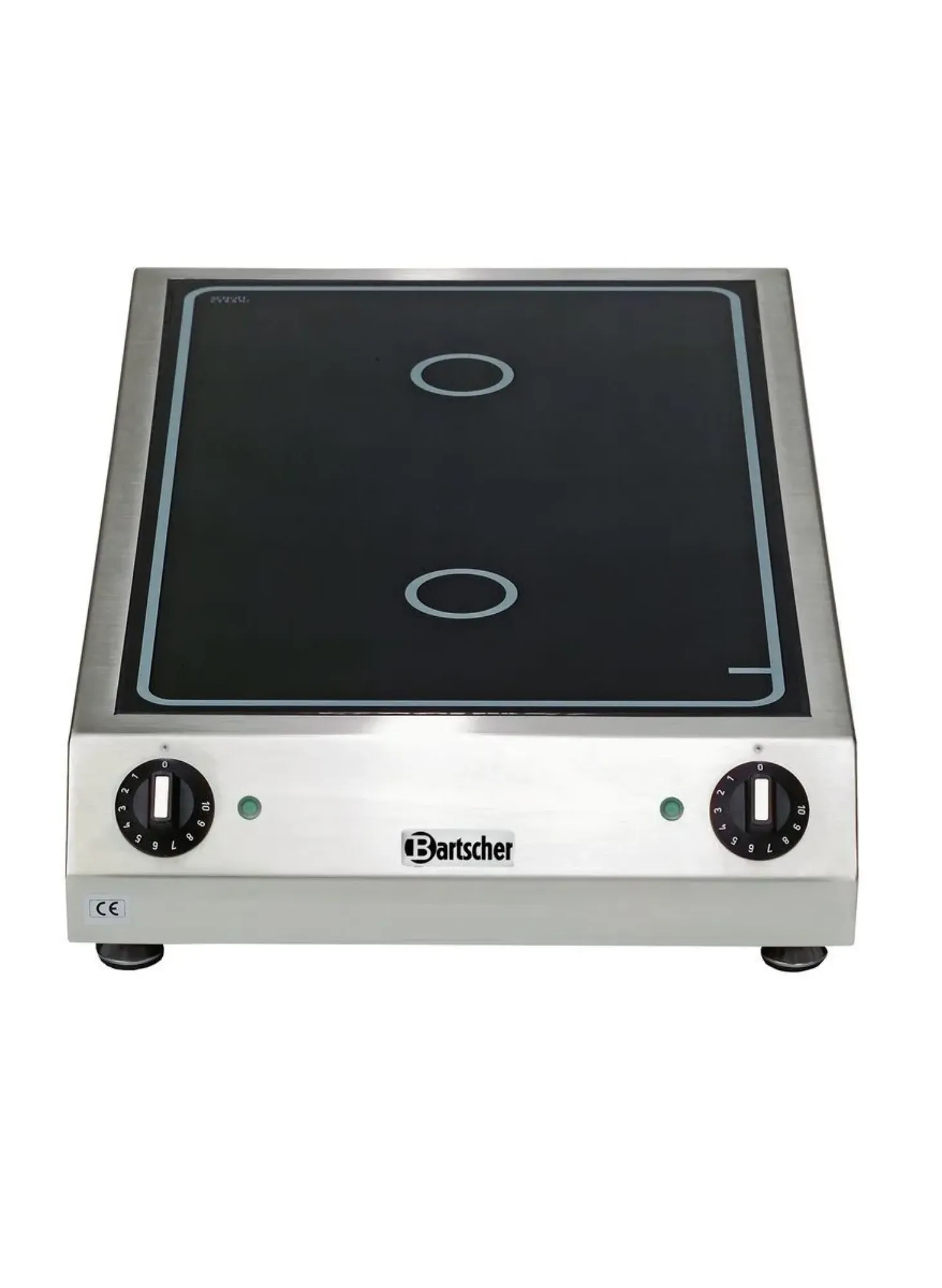 Picture of Bartscher Countertop electric hob 2K6000 GLH - 104913