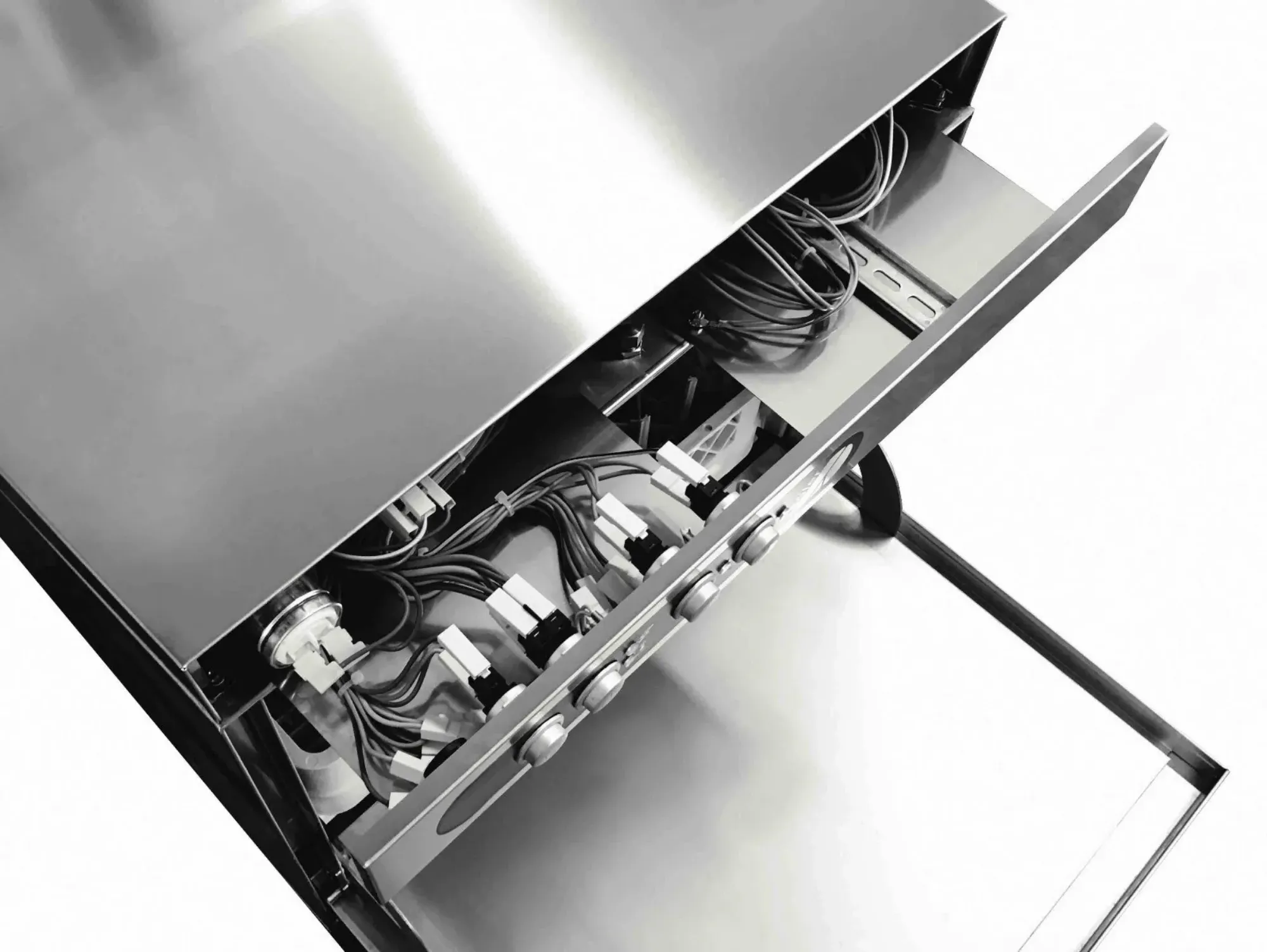 Picture of Adler AD40GL-DPSO Glasswasher With Drain Pump, Softener and Chemical Pumps