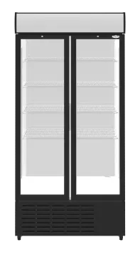 Picture of Sterling Pro Green SPD20HG Hinged Double Door Upright Display Chiller 832 Litres
