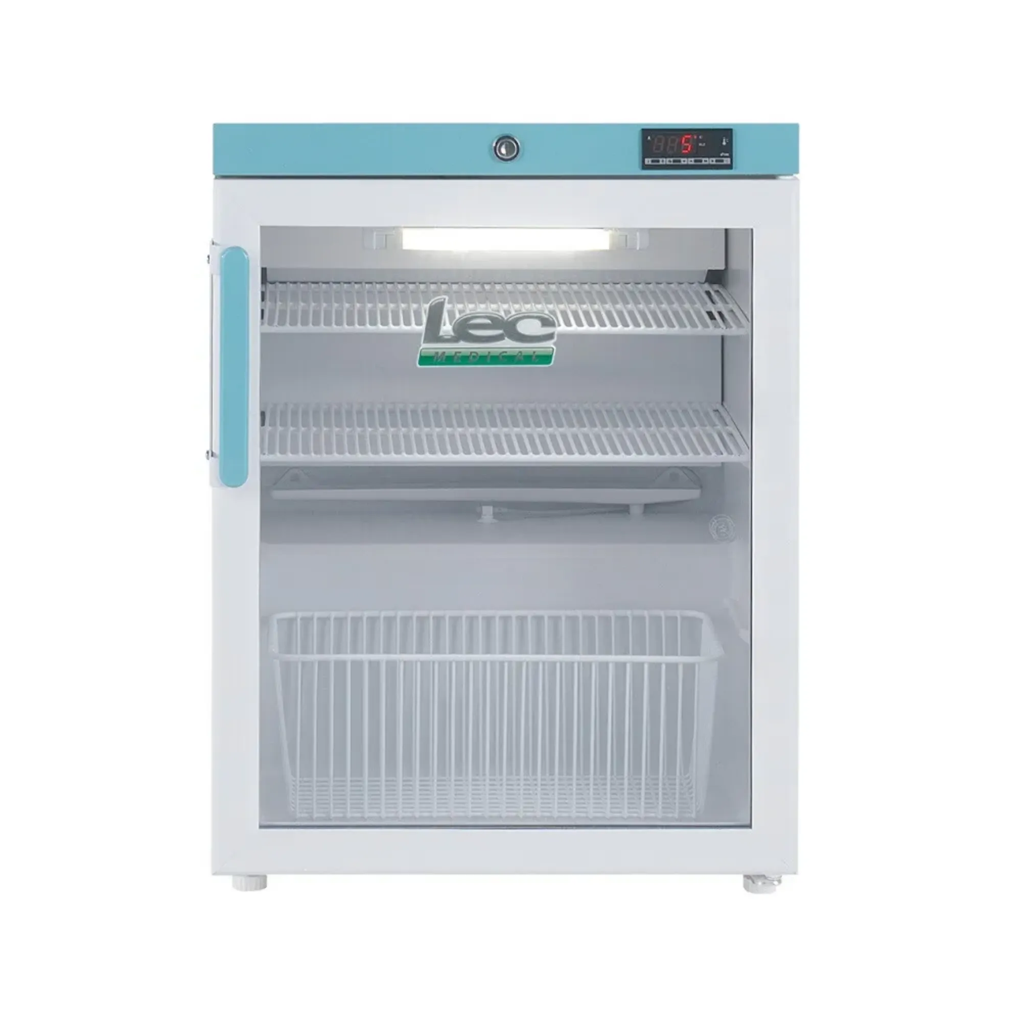 Picture of LEC Medical PEGR82UK Countertop Glass Door Pharmacy Refrigerator - 444410641