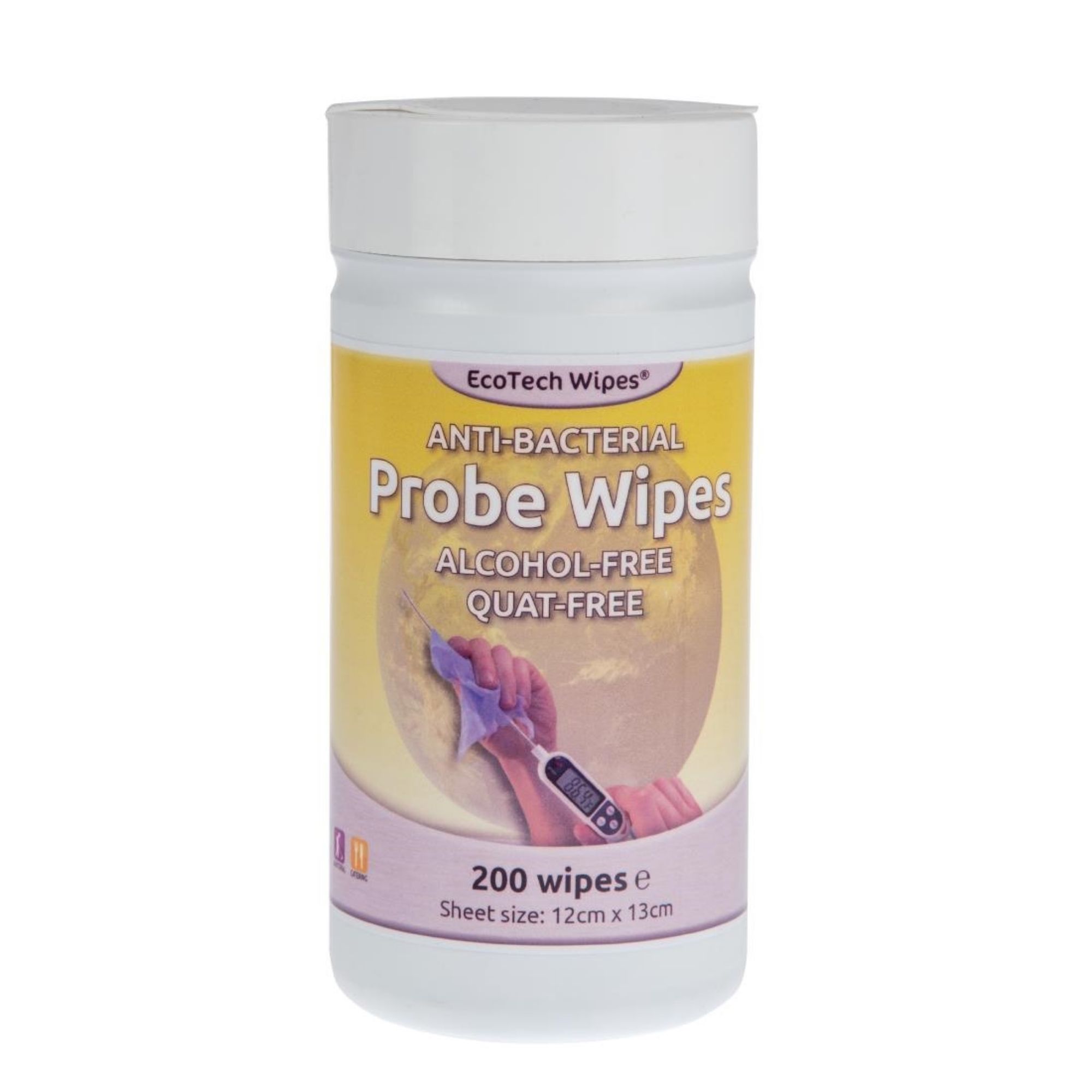 Picture of Alcohol-Free Quat-Free Food Probe Wipes (Pack of 200) - DE853