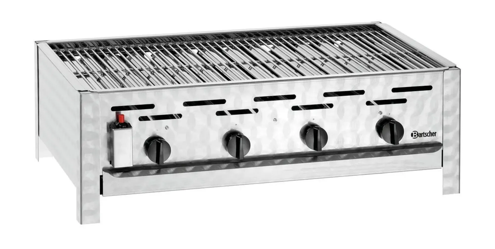 Picture of Bartscher Combi table-top grid grill,gas,4 burners - 1062503