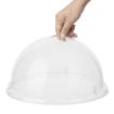 Picture of Olympia Kristallon Polycarbonate Domed Plate Cover Round 300mm - DP792