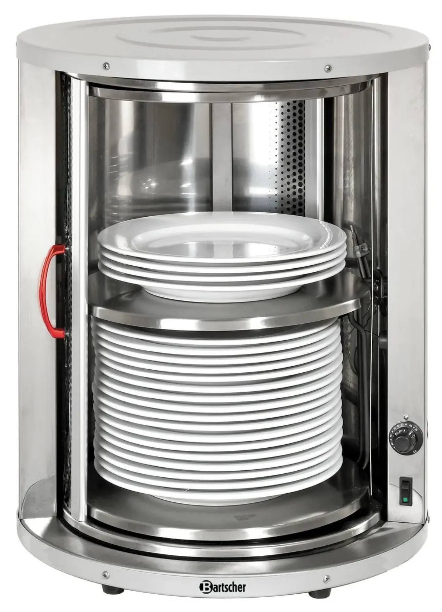 Picture of Bartscher Plate warmer f. 30-40 plates, Stainless Steel - 103069