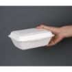 Picture of Fiesta Compostable Bagasse Hinged Food Containers 182mm - DW248