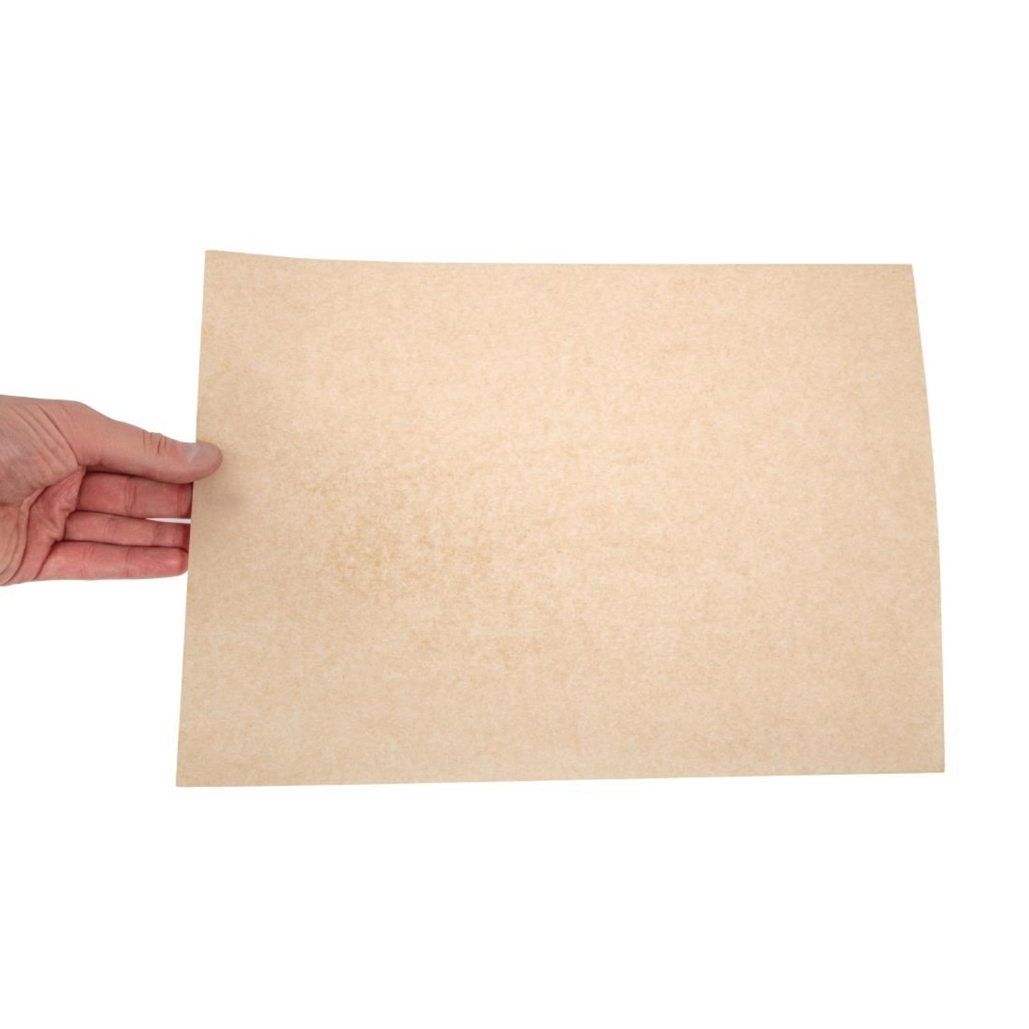 Picture of Vegware Compostable Unbleached Greaseproof Paper 380 x 275mm