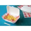 Picture of Fiesta Compostable Bagasse Hinged Food Containers 182mm - DW248