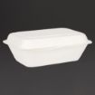 Picture of Fiesta Compostable Bagasse Hinged Food Containers 182mm - DW248