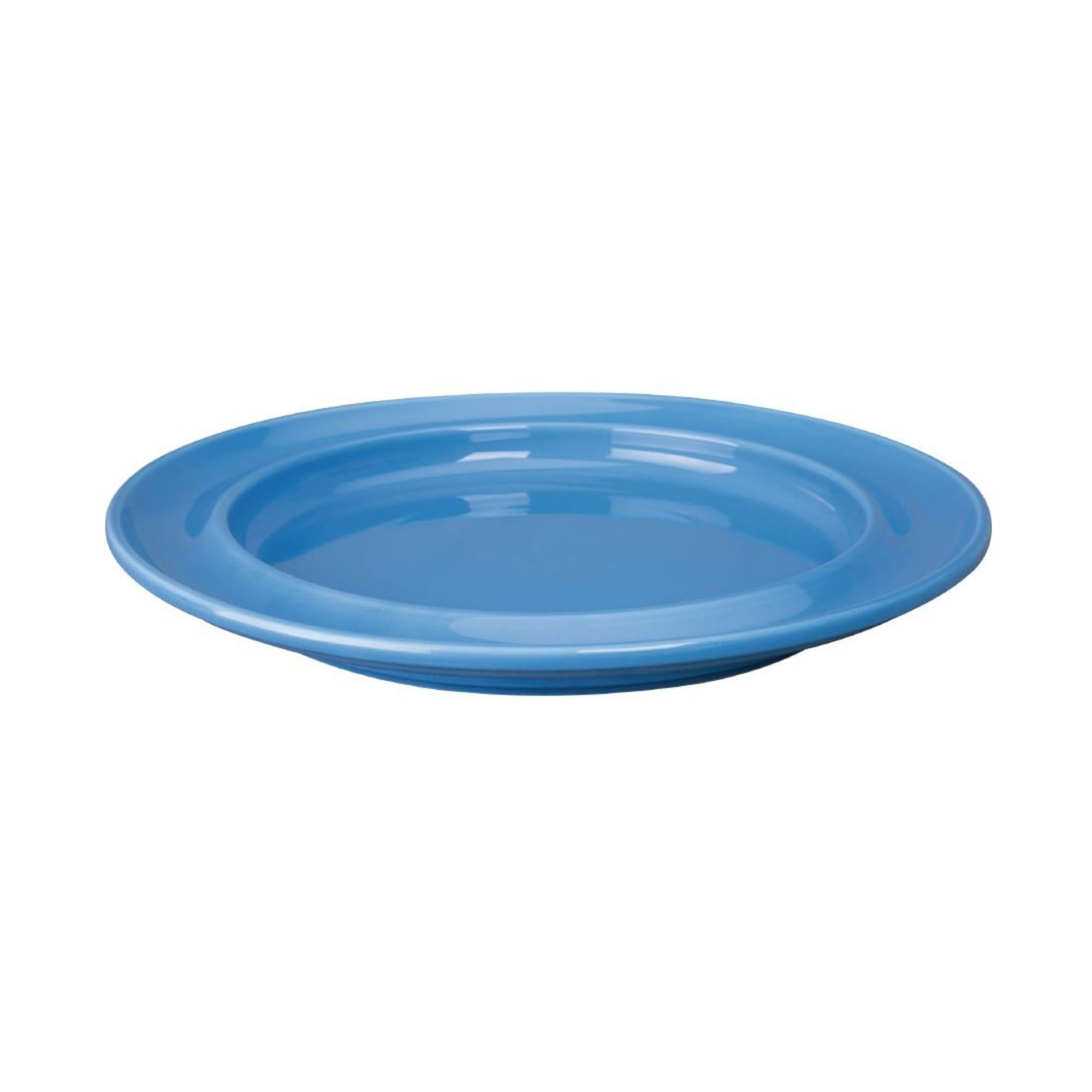 Picture of Olympia Heritage Raised Rim Plates Blue 253mm (Pack of 4)