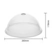 Picture of Olympia Kristallon Polycarbonate Domed Plate Cover Round 260mm - DP791