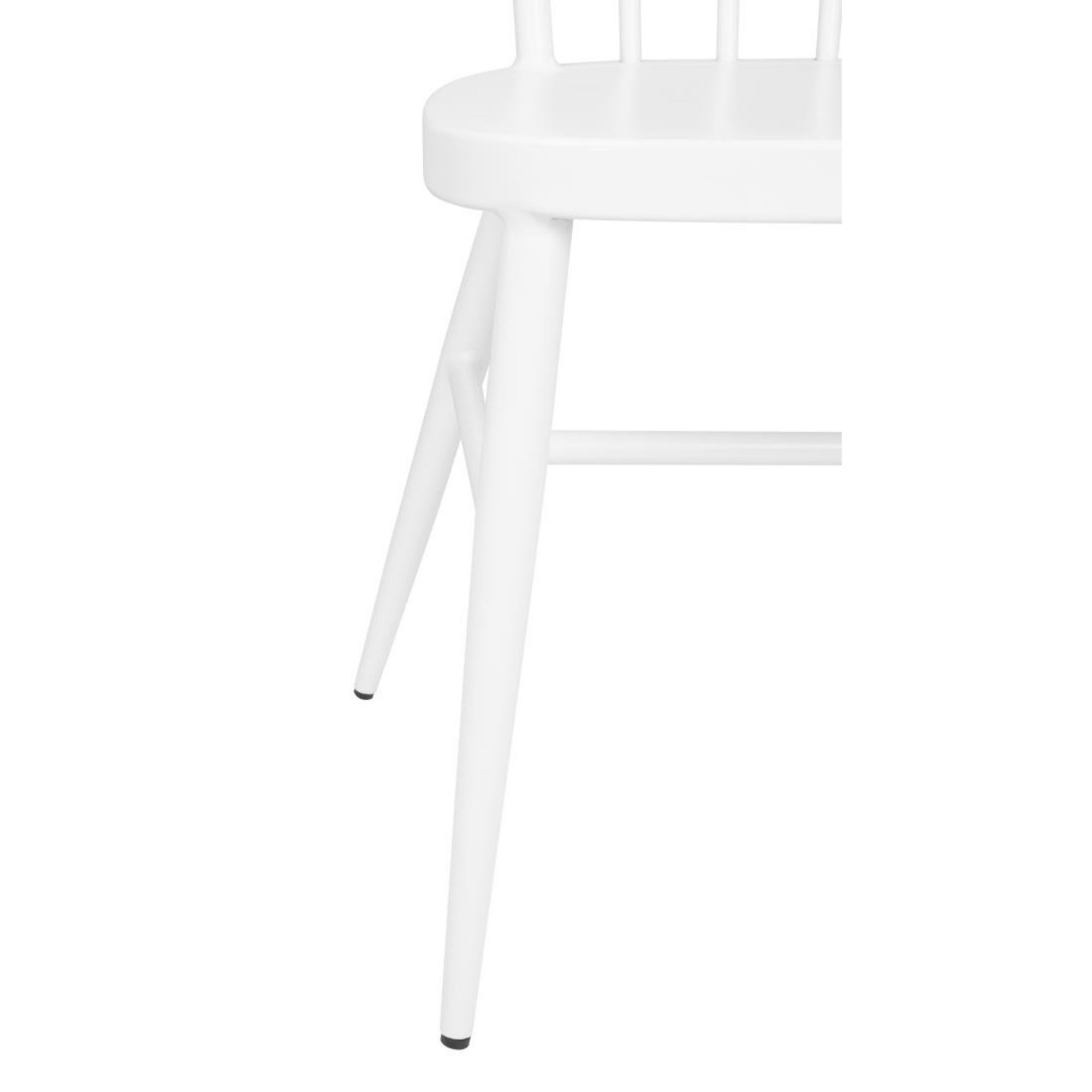 Picture of Bolero Windsor Aluminium White Chairs White (Pack of 4)