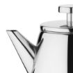 Picture of Olympia Conical Insulated Stainless Steel Teapot with Filter 600ml - DP601