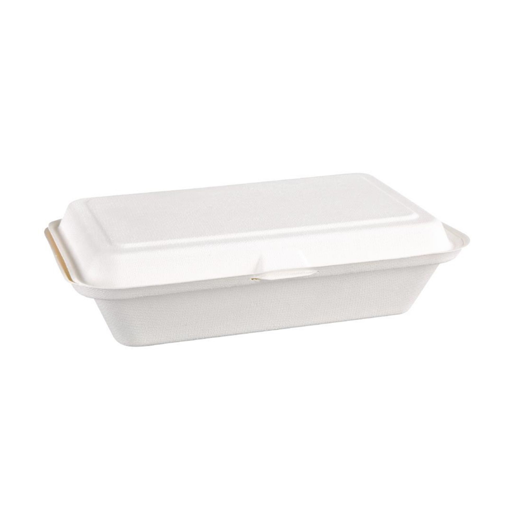 Picture of Fiesta Compostable Bagasse Hinged Food Containers 248mm