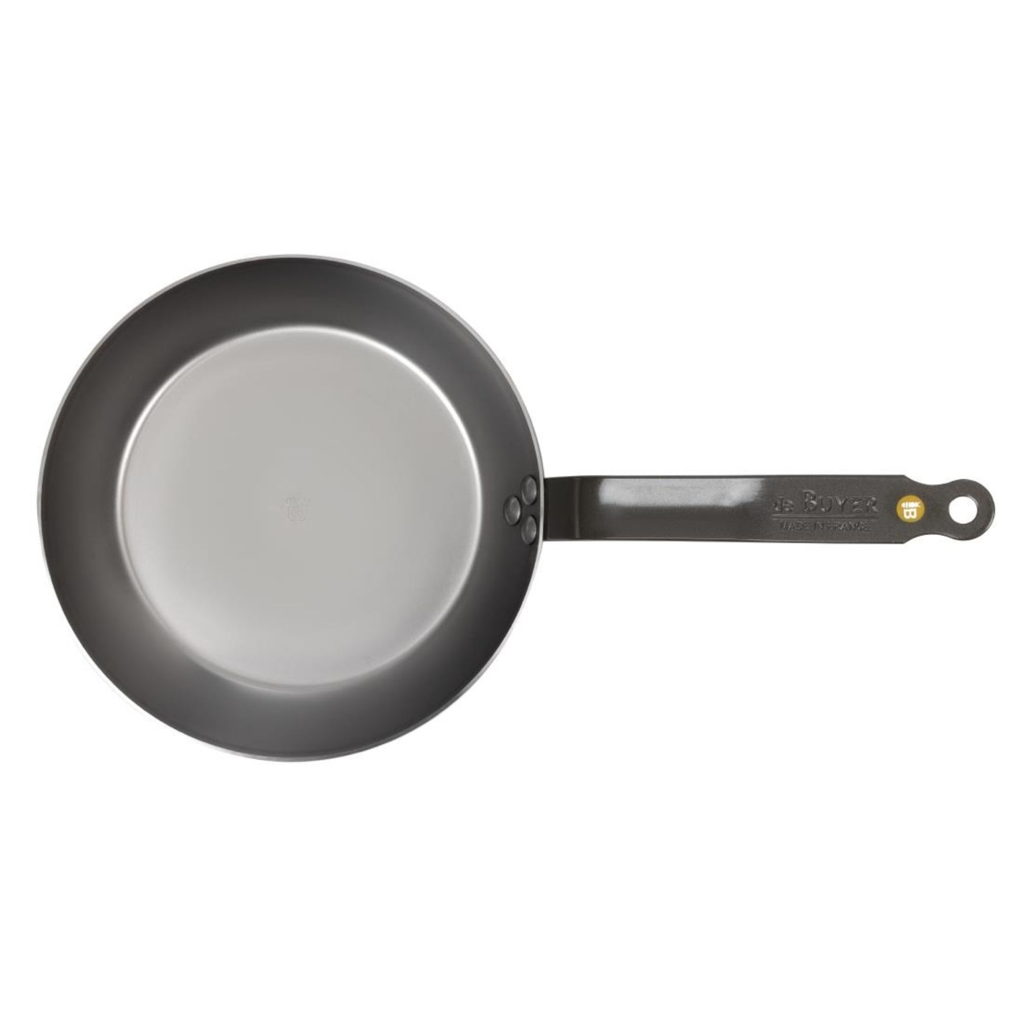 Picture of De Buyer Mineral B Black Iron Non-Stick Frying Pan 26cm
