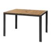 Picture of Bolero Acacia Wood and Steel Rectangular Table 1200mm - DS153